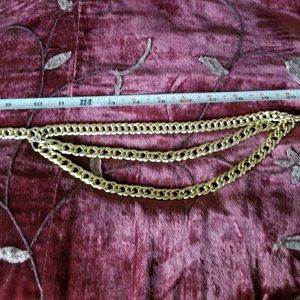 GOLD LOOKING CHAIN  JEWELRY/BELT